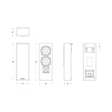 Полочная акустика M&K Sound MР950 White